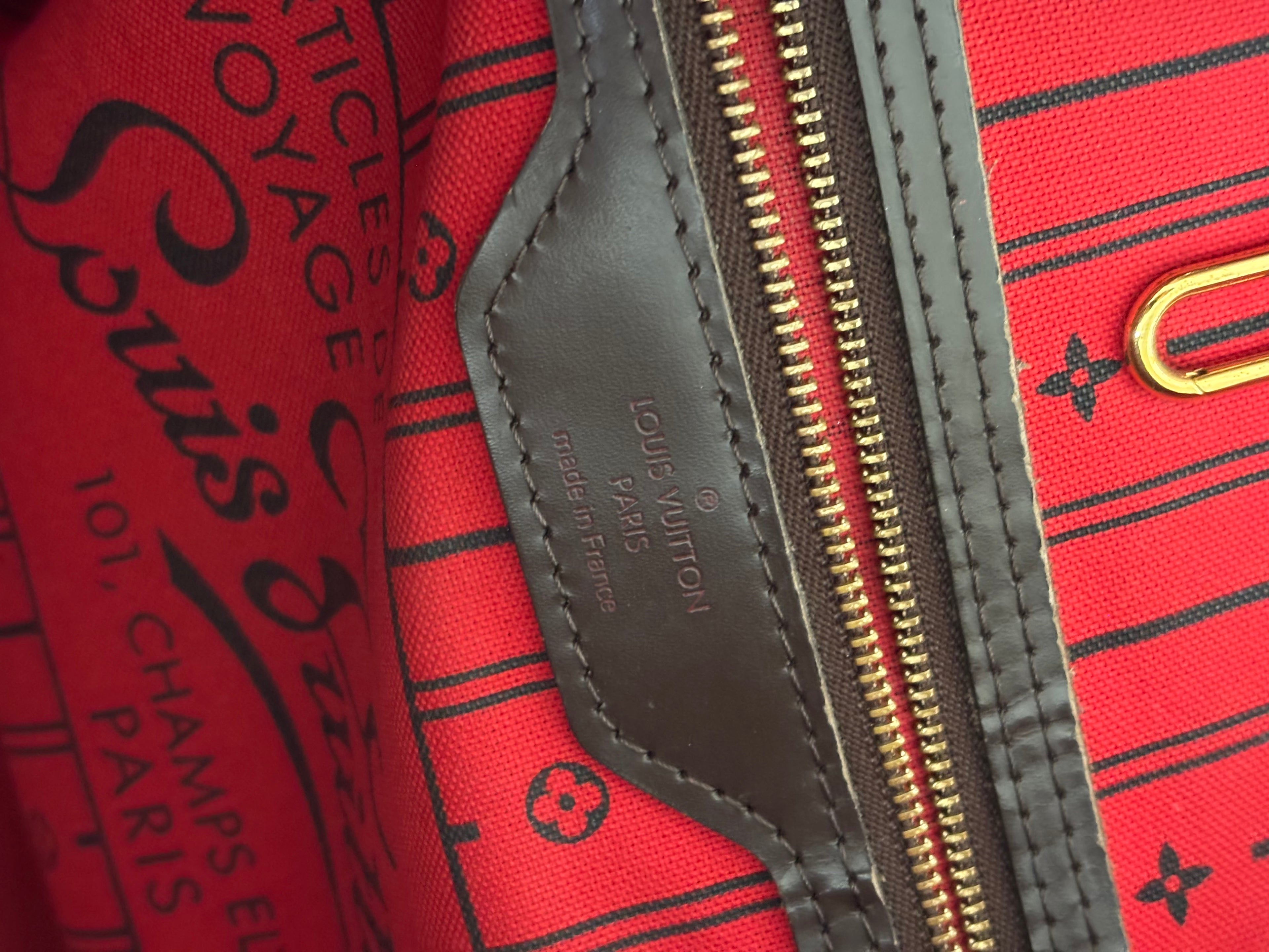 Louis Vuitton Neverfull MM Damier Ebene