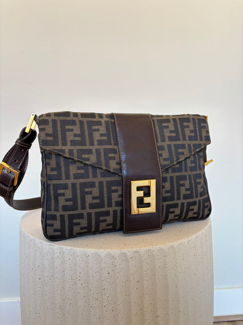 Fendi Baguette Zucca Shoulderbag