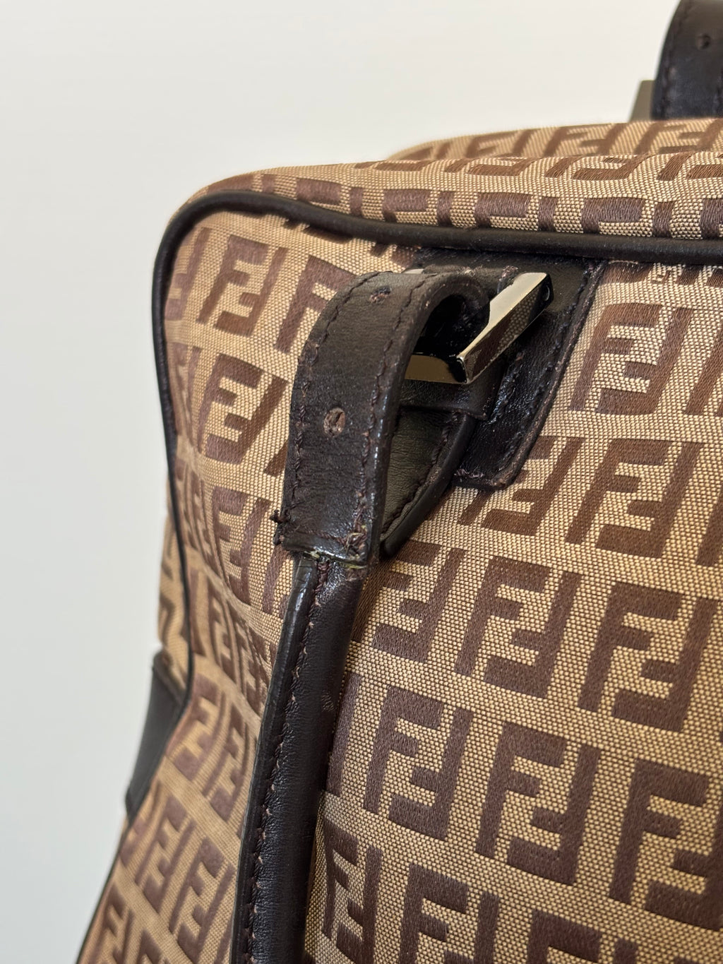 Fendi Zucchino Canvas Schoudertas