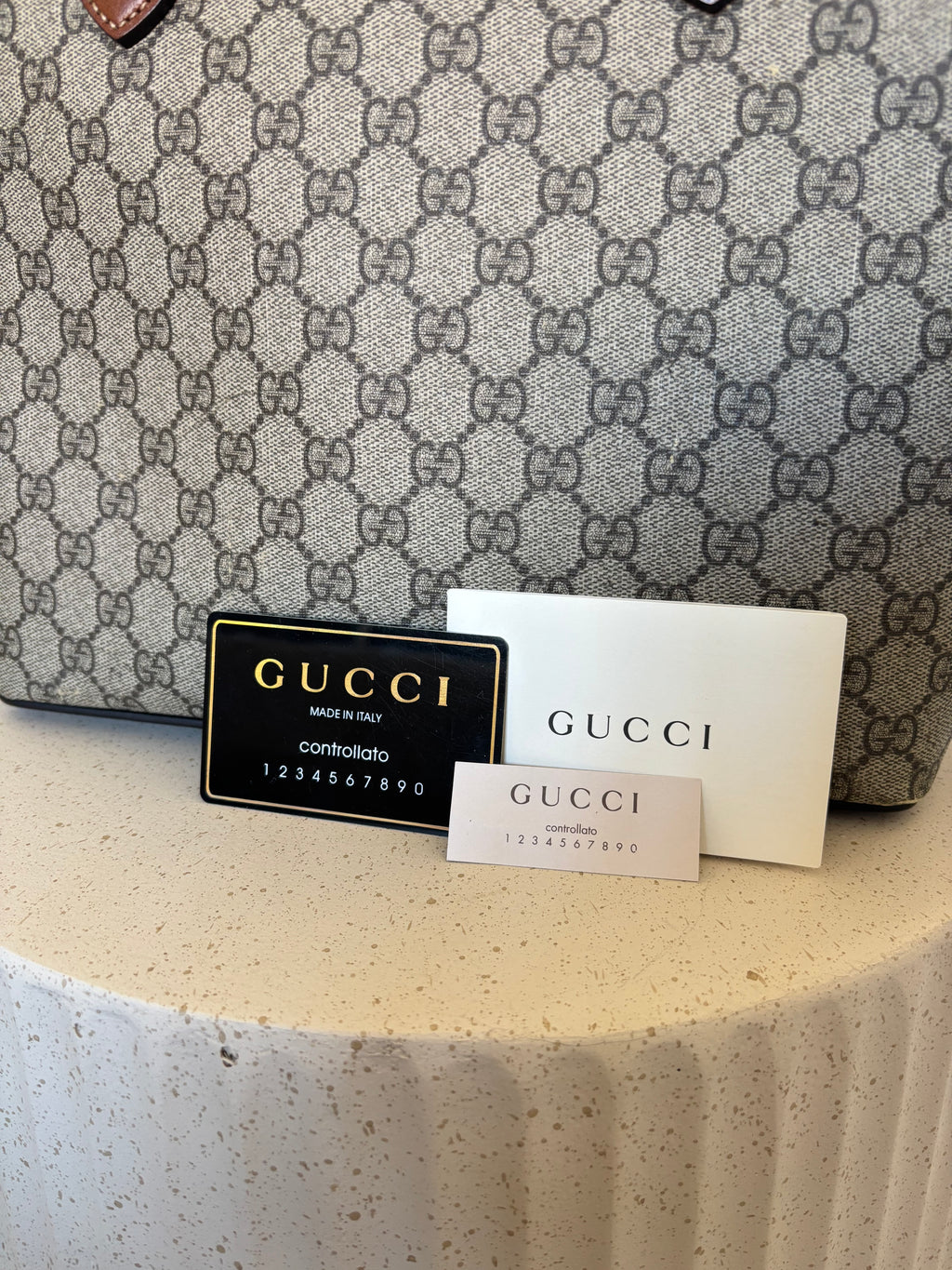Gucci GG Supreme Tote Bag