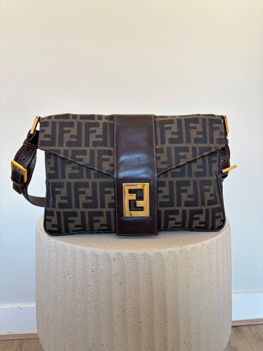 Fendi Baguette Zucca Shoulderbag