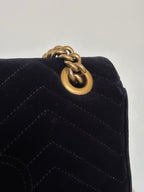 Gucci Velvet GG Marmont Bag