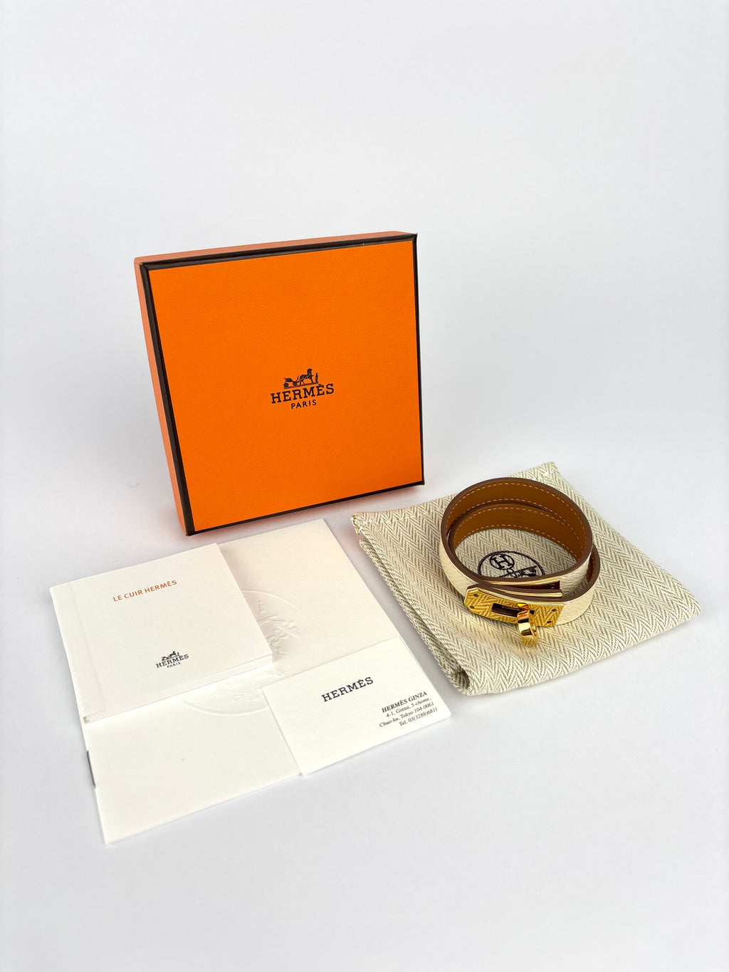 Hermes Kelly Double Tour bracelet