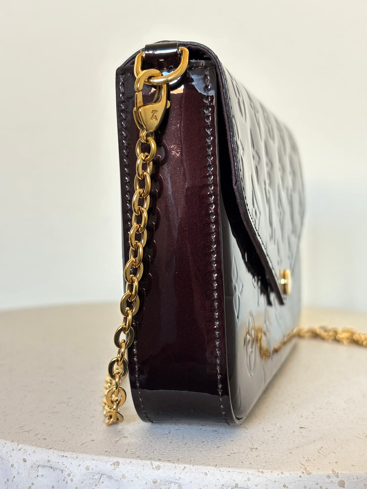 Louis Vuitton Pochette Felicie Burgundy
