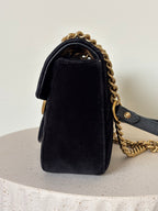 Gucci Velvet GG Marmont Bag