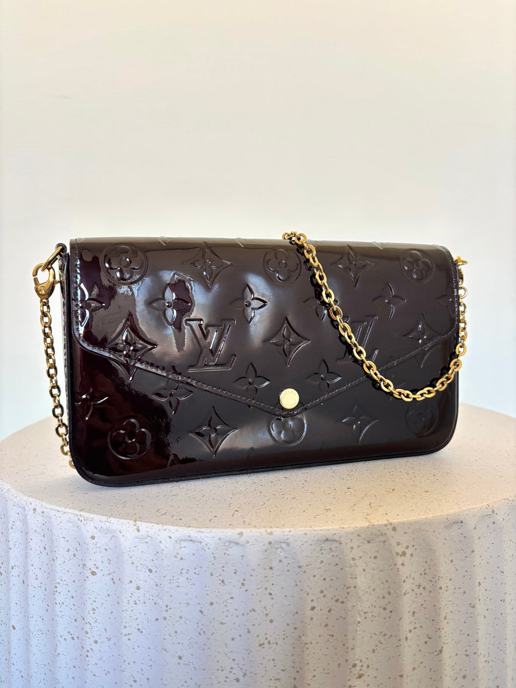 Louis Vuitton Pochette Felicie Burgundy