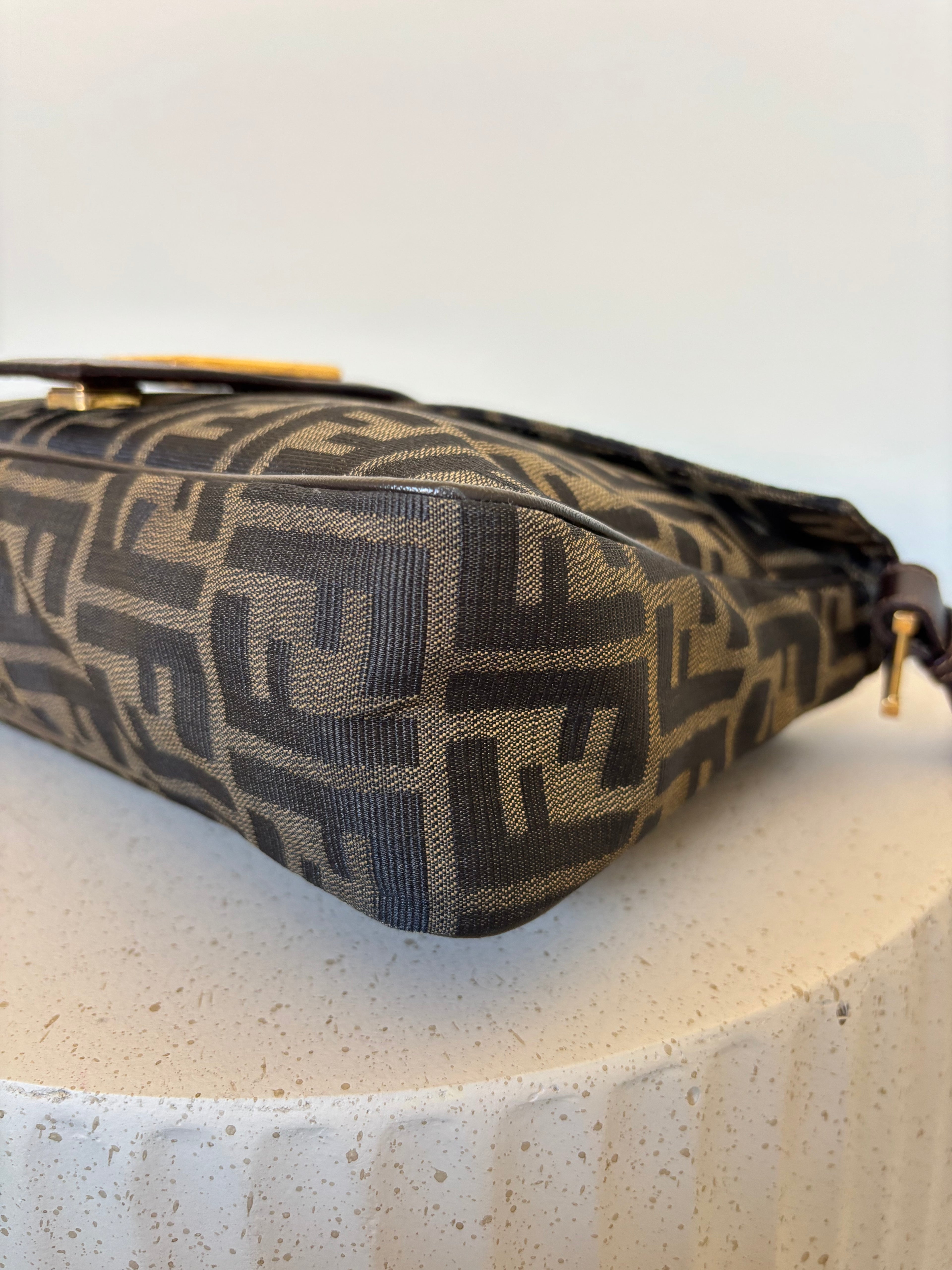 Fendi Baguette Zucca Shoulderbag