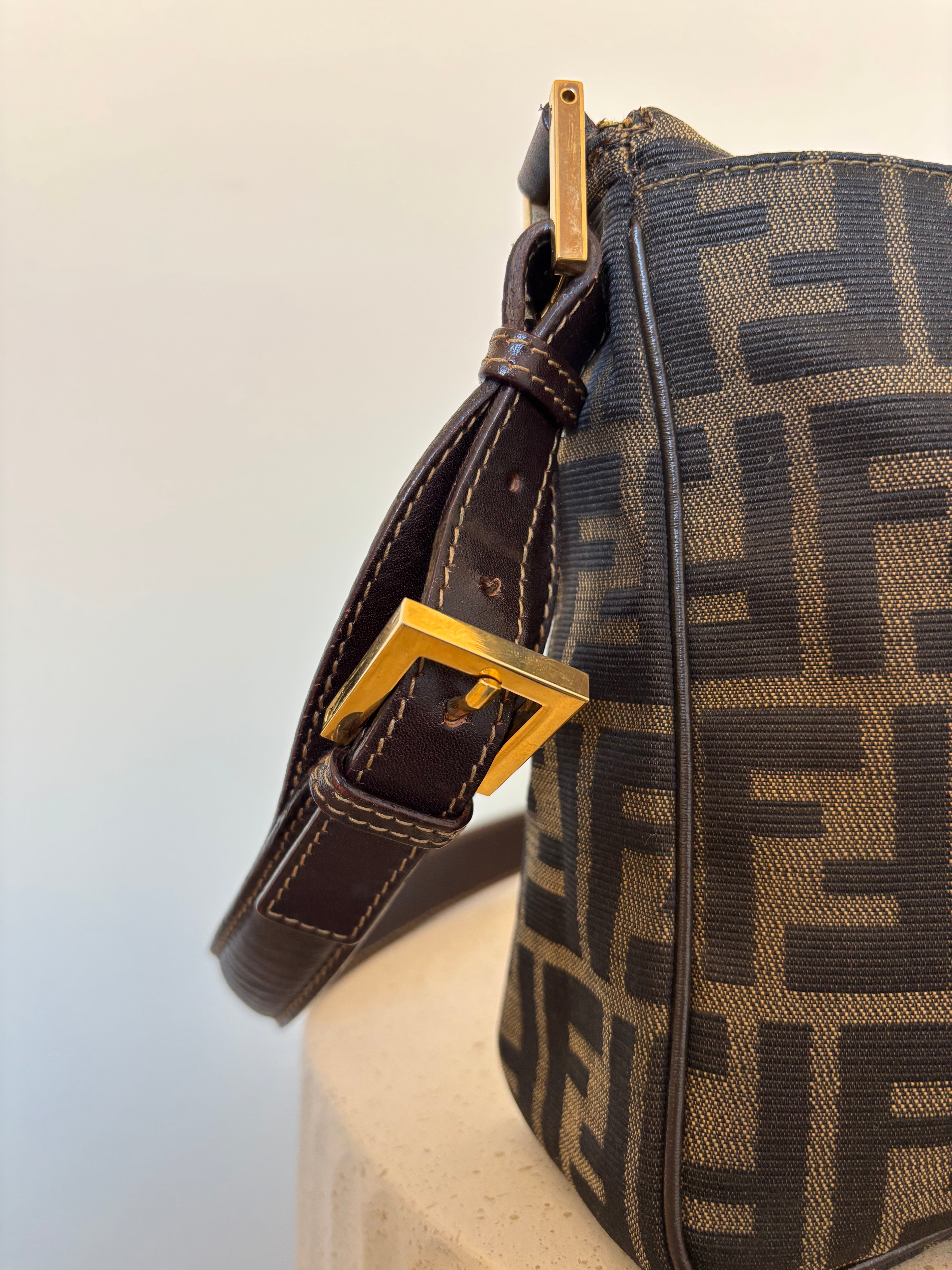 Fendi Baguette Zucca Shoulderbag