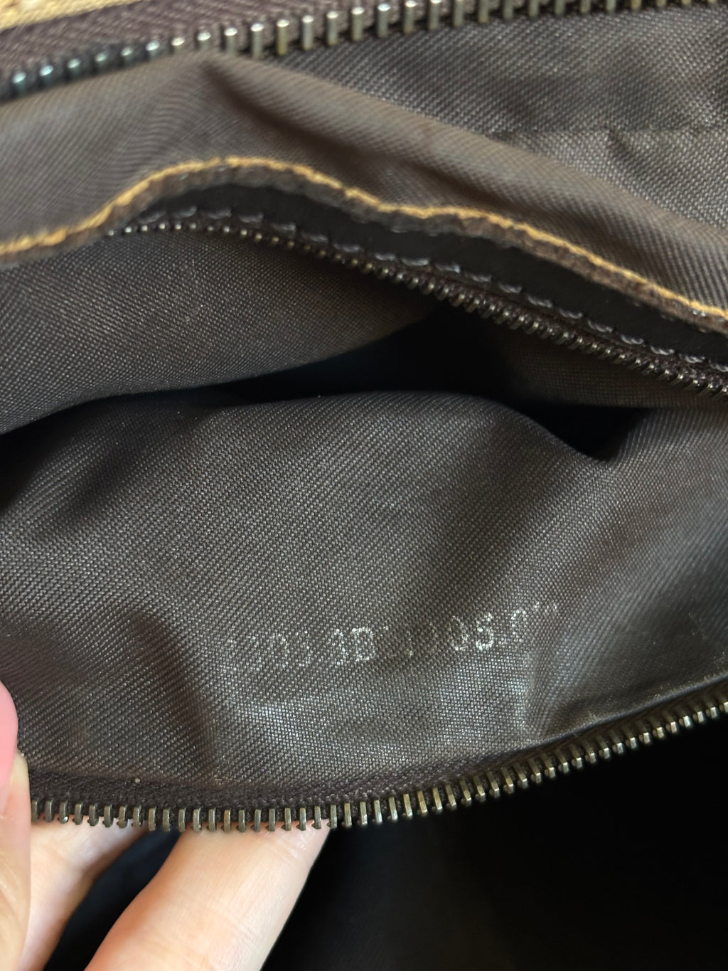 Fendi Zucchino Canvas Schoudertas