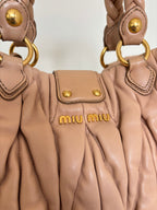 Miu Miu Matelassé Handtas