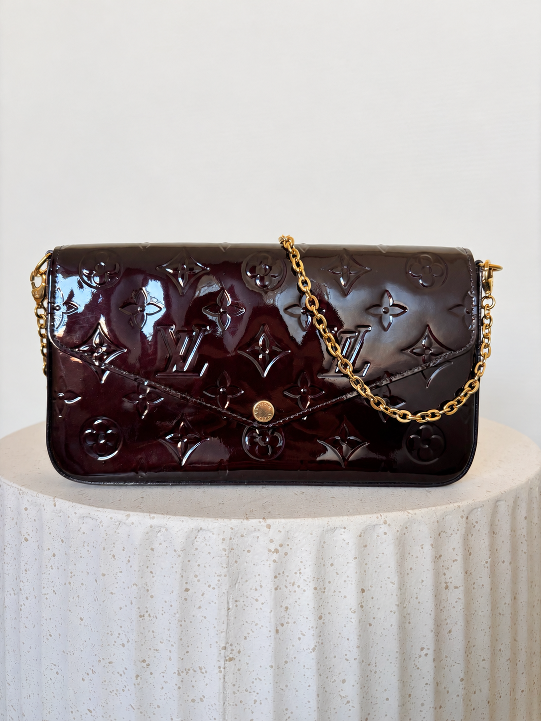Louis Vuitton Pochette Felicie Burgundy