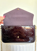 Louis Vuitton Pochette Felicie Burgundy