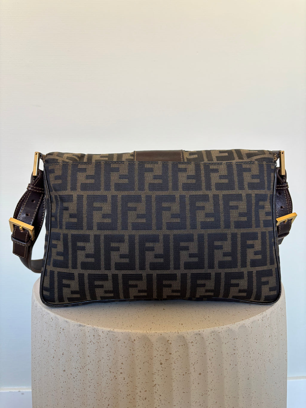 Fendi Baguette Zucca Shoulderbag