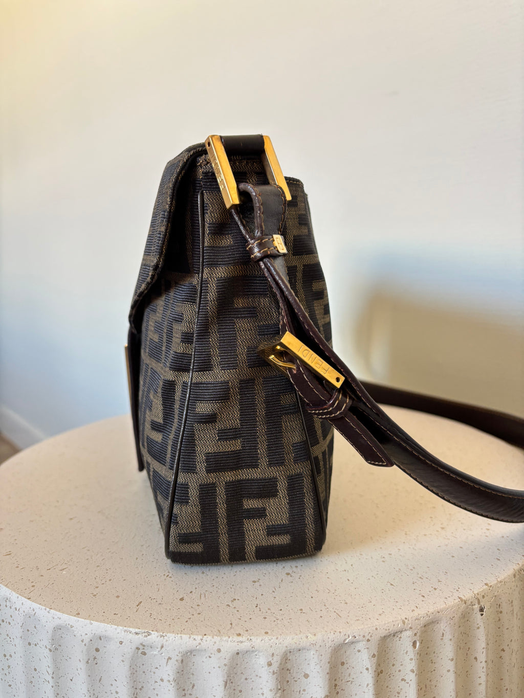 Fendi Baguette Zucca Shoulderbag