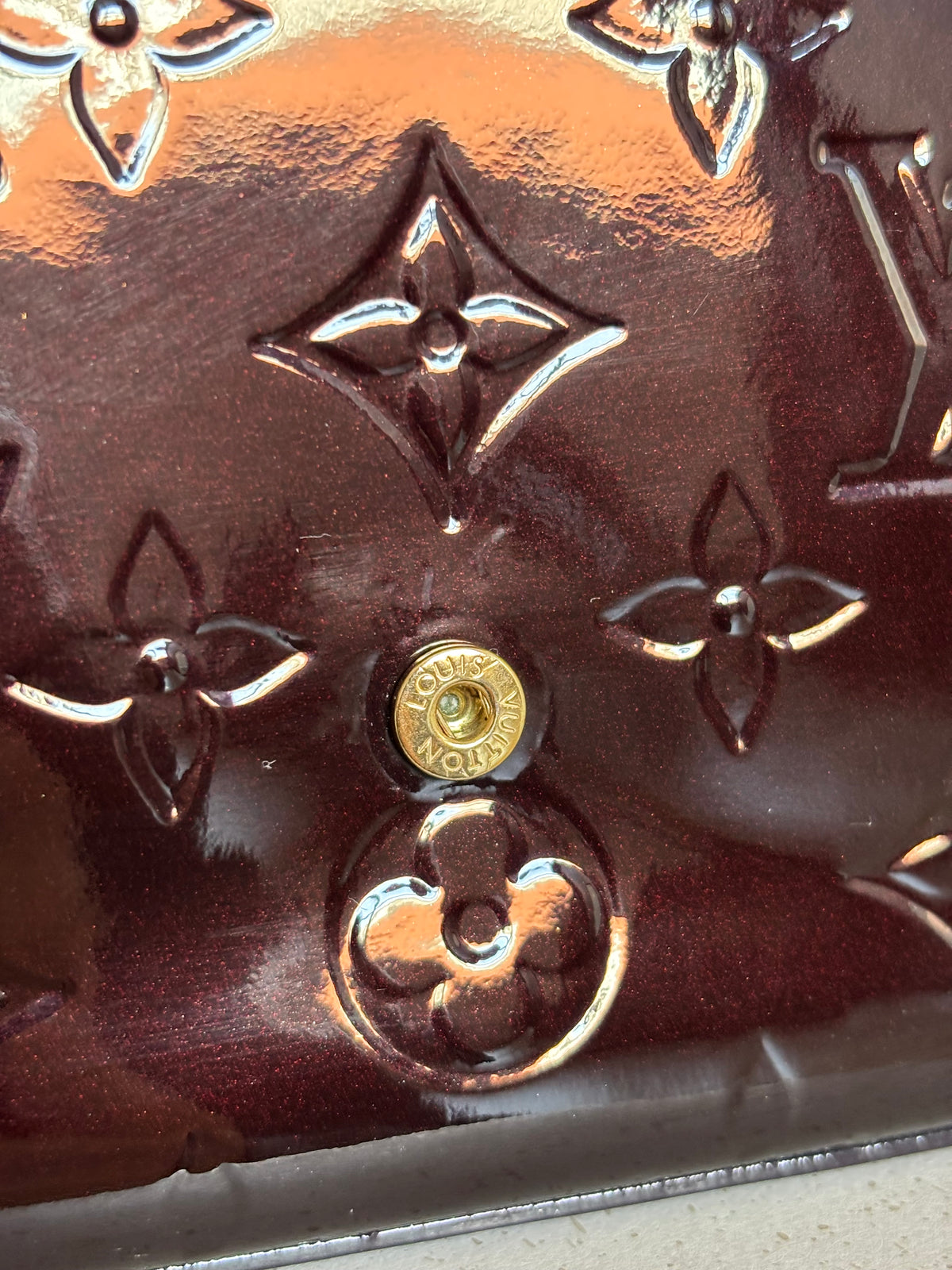 Louis Vuitton Pochette Felicie Burgundy