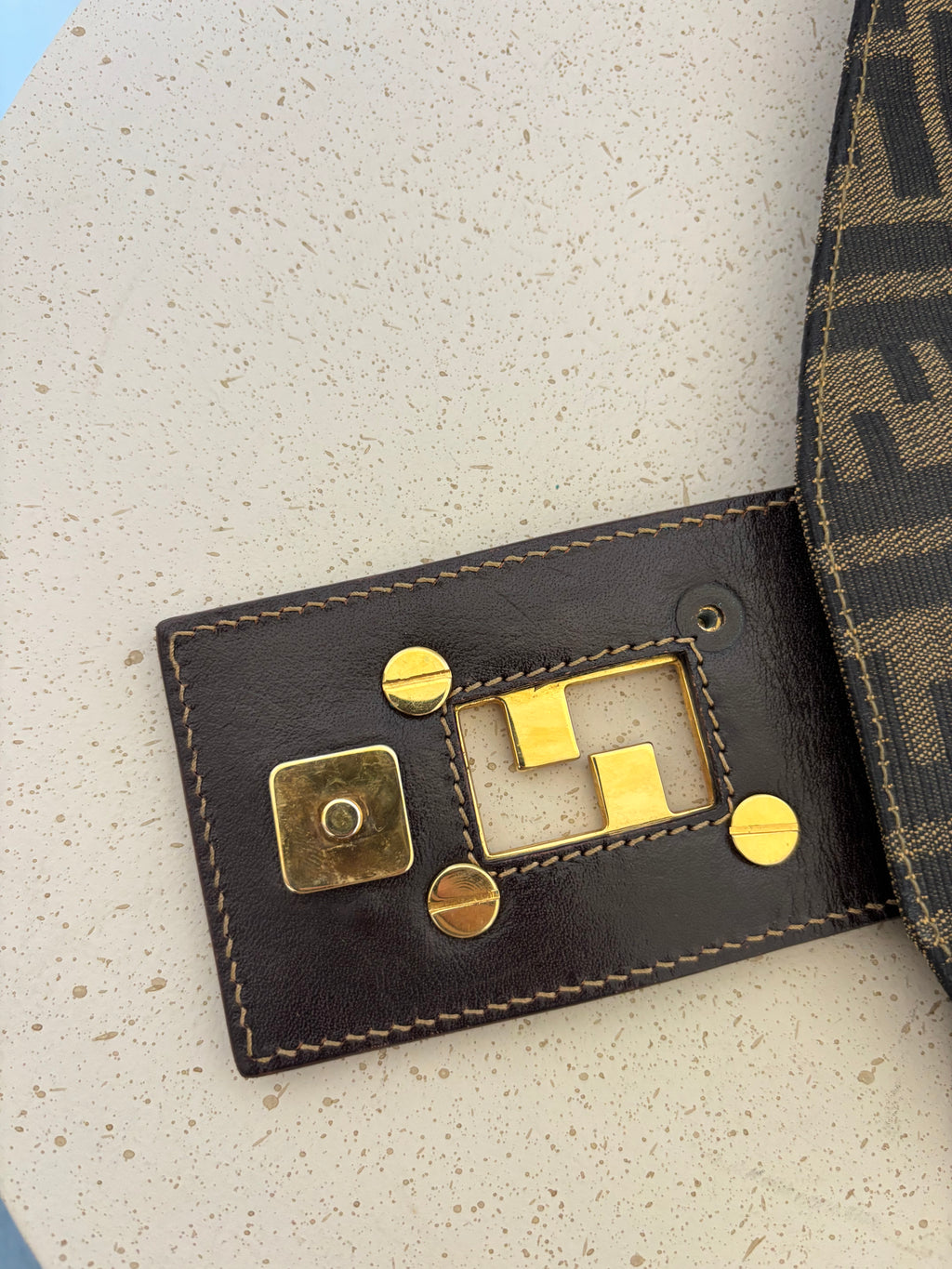 Fendi Baguette Zucca Shoulderbag