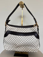 Celine Macadam Canvas & PVC Leather Shoulder Bag