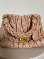 Miu Miu Matelassé Nappa Leather Handbag