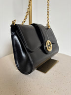Gucci Black Leather Shoulder Bag