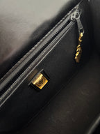 Gucci Black Leather Shoulder Bag