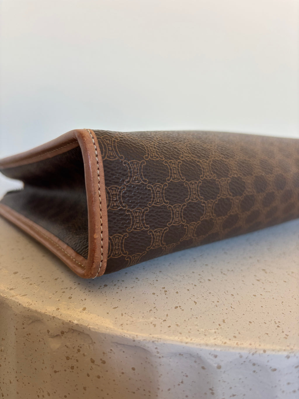 Celine Macadam Canvas Clutch