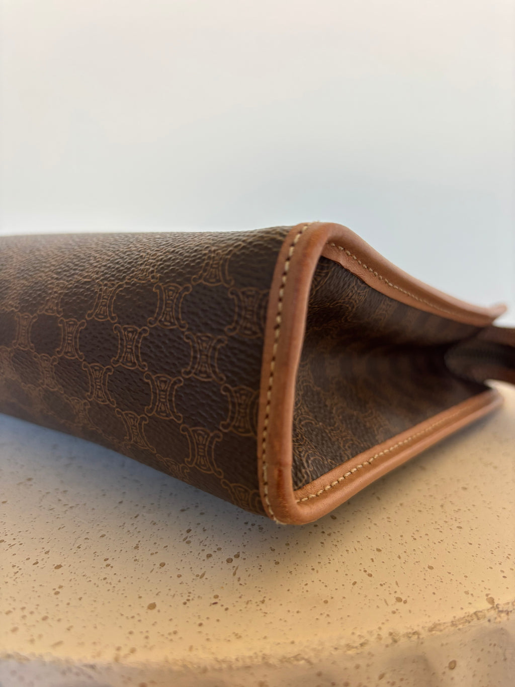 Celine Macadam Canvas Clutch