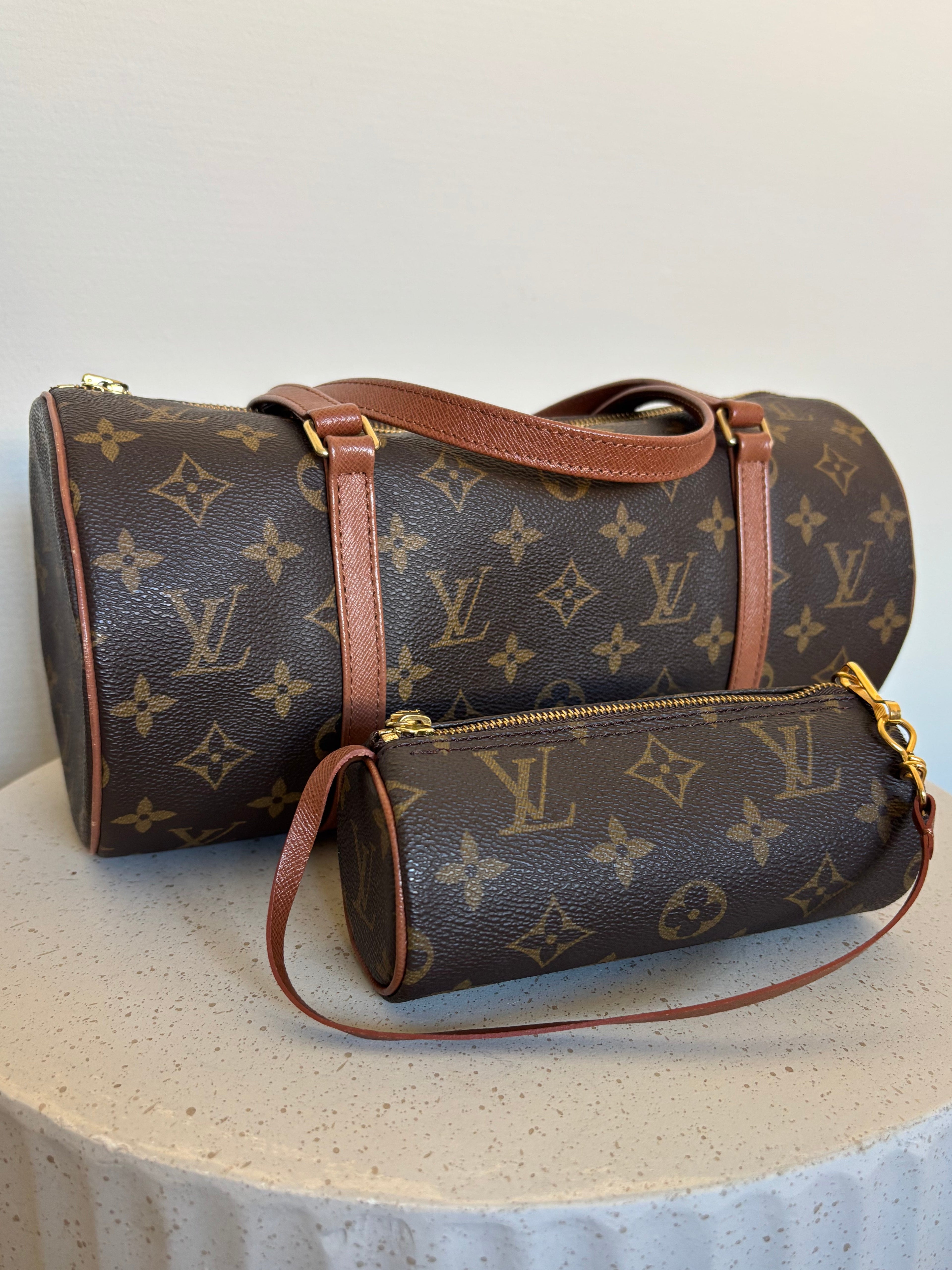 Louis Vuitton Papillon 30 + Papillon Mini in Monogram Canvas