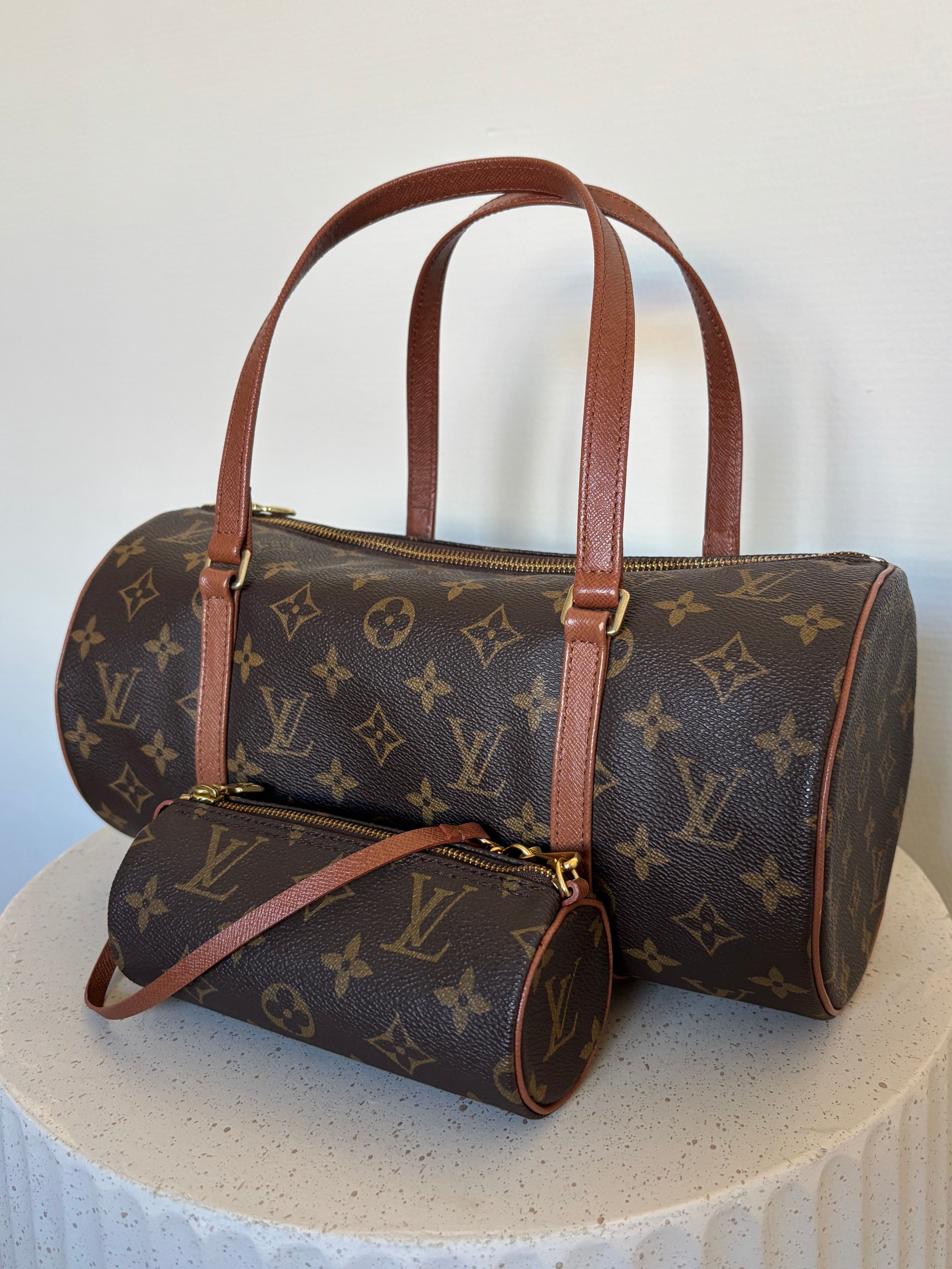 Louis Vuitton Papillon 30 + Papillon Mini in Monogram Canvas