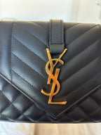 Saint Laurent Quilted Envelope Bag Small