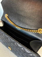 Saint Laurent Quilted Envelope Bag Small