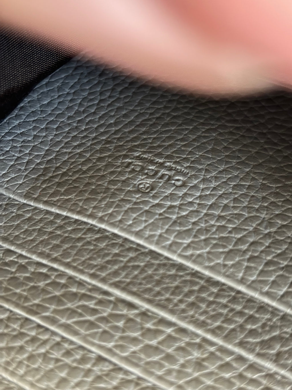 Gucci Marmont Wallet on Chain Grey