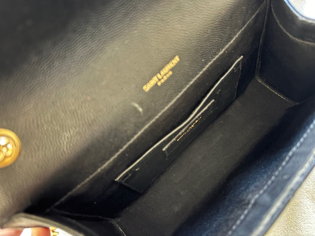 Saint Laurent Quilted Envelope Bag Small
