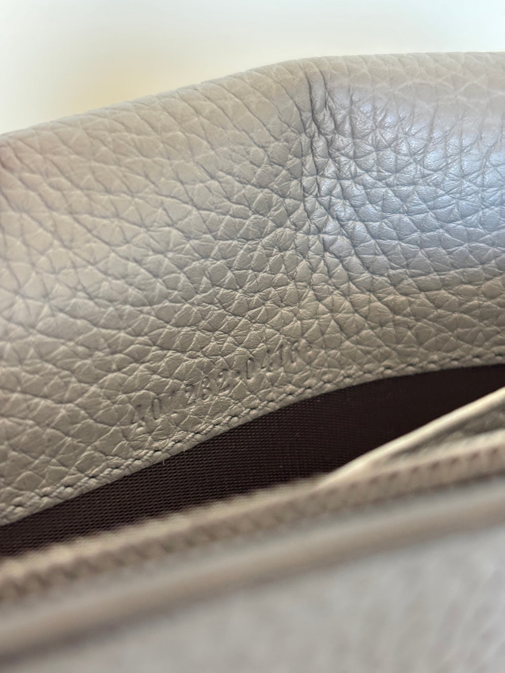 Gucci Marmont Wallet on Chain Grey