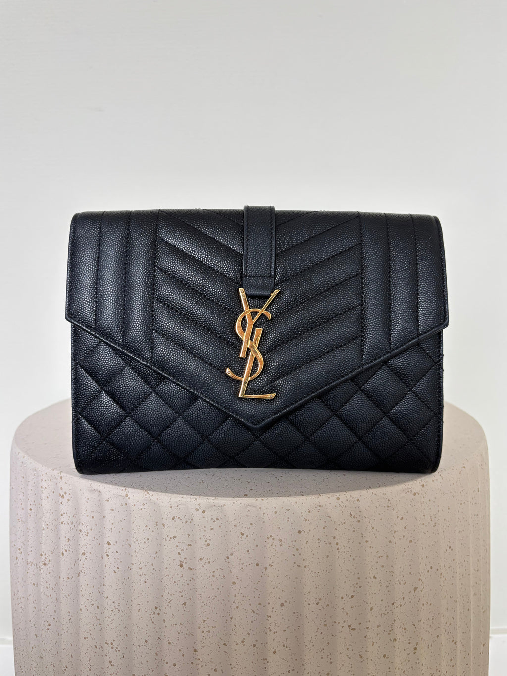 Saint Laurent Envelope Flap Clutch