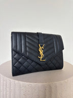 Saint Laurent Envelope Flap Clutch