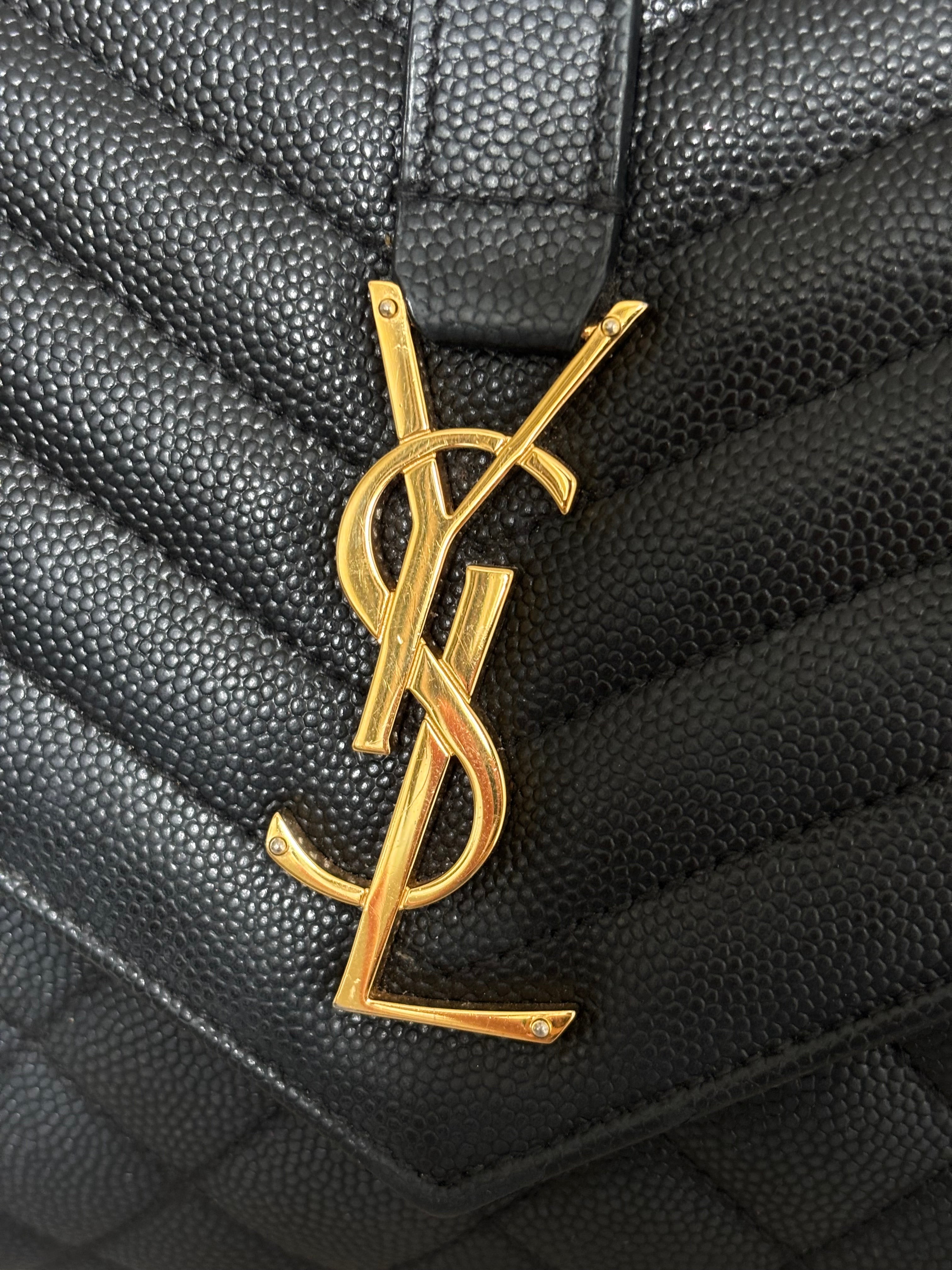 Saint Laurent Envelope Flap Clutch