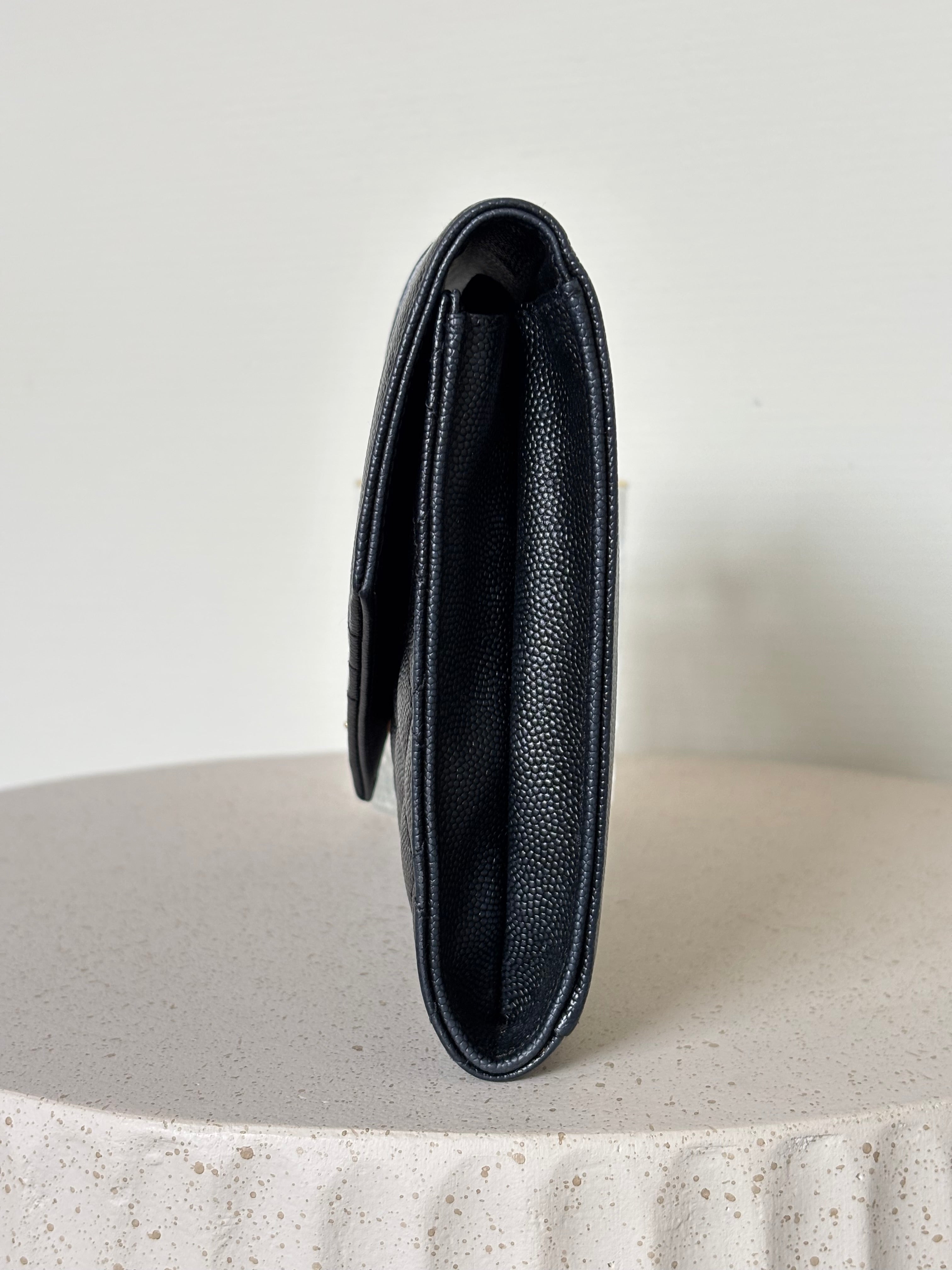 Saint Laurent Envelope Flap Clutch