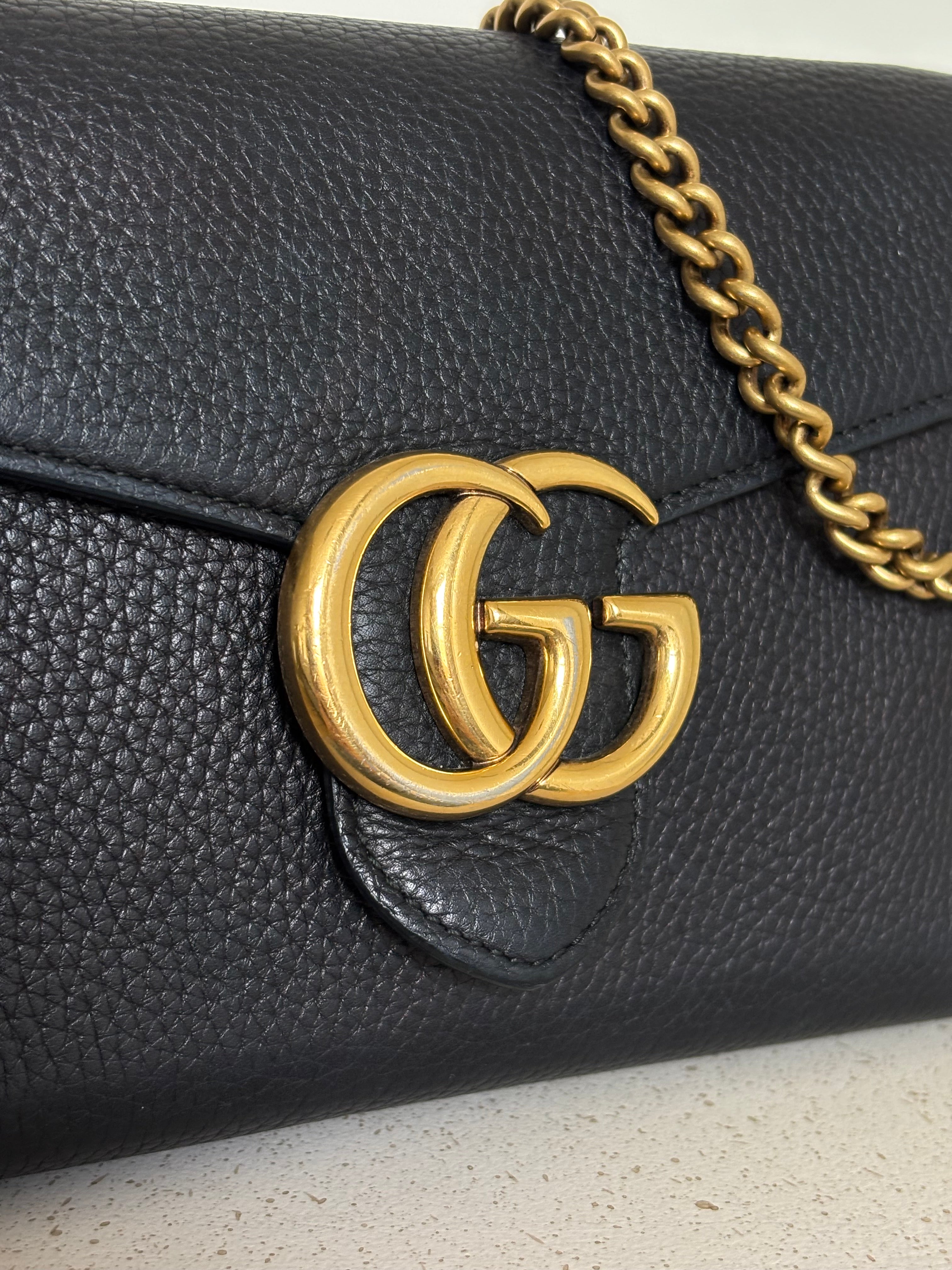 Gucci Marmont Wallet on Chain