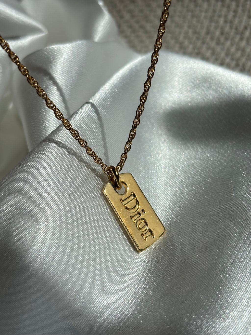 Dior Ketting Goud