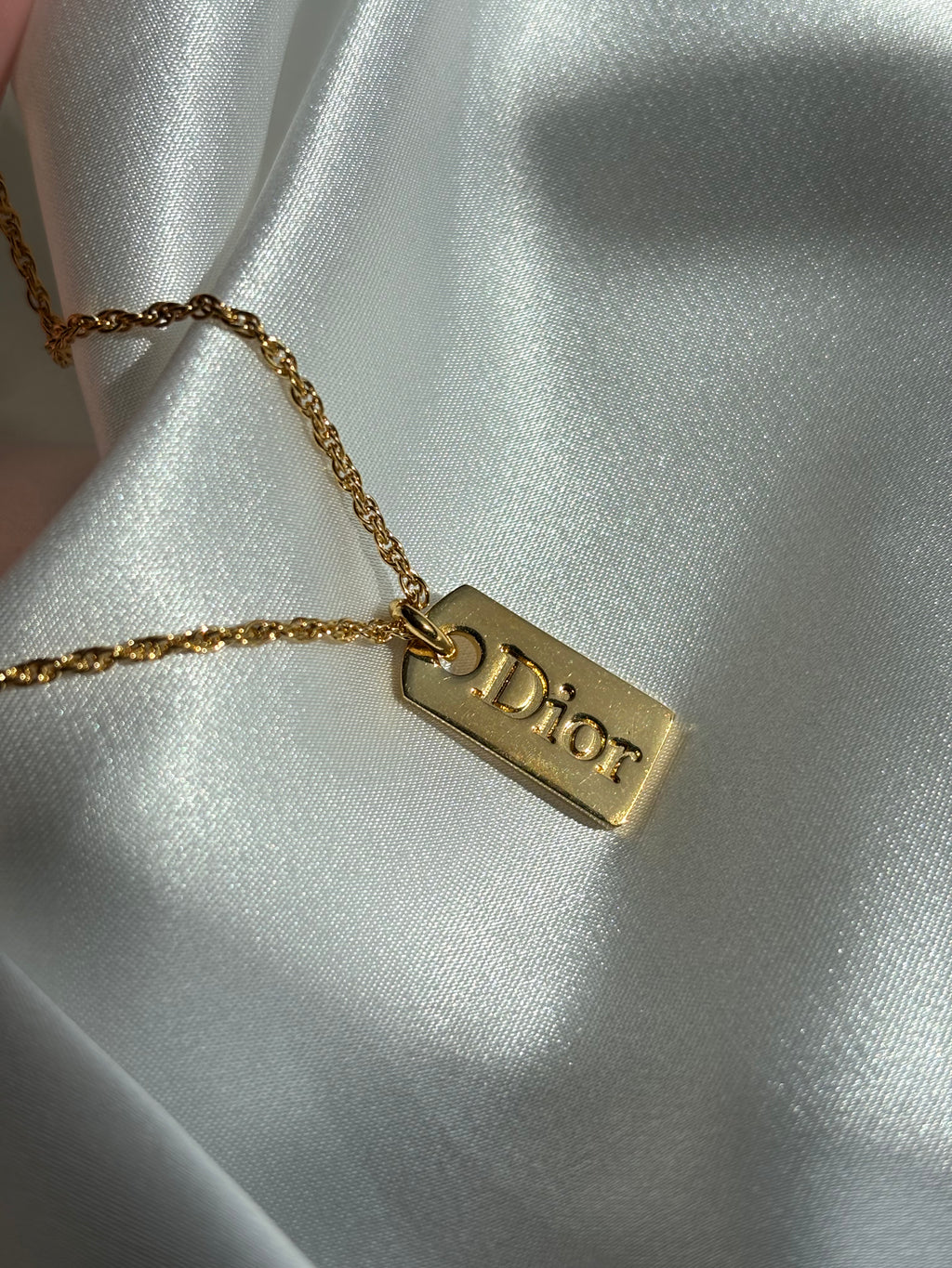 Dior Ketting Goud