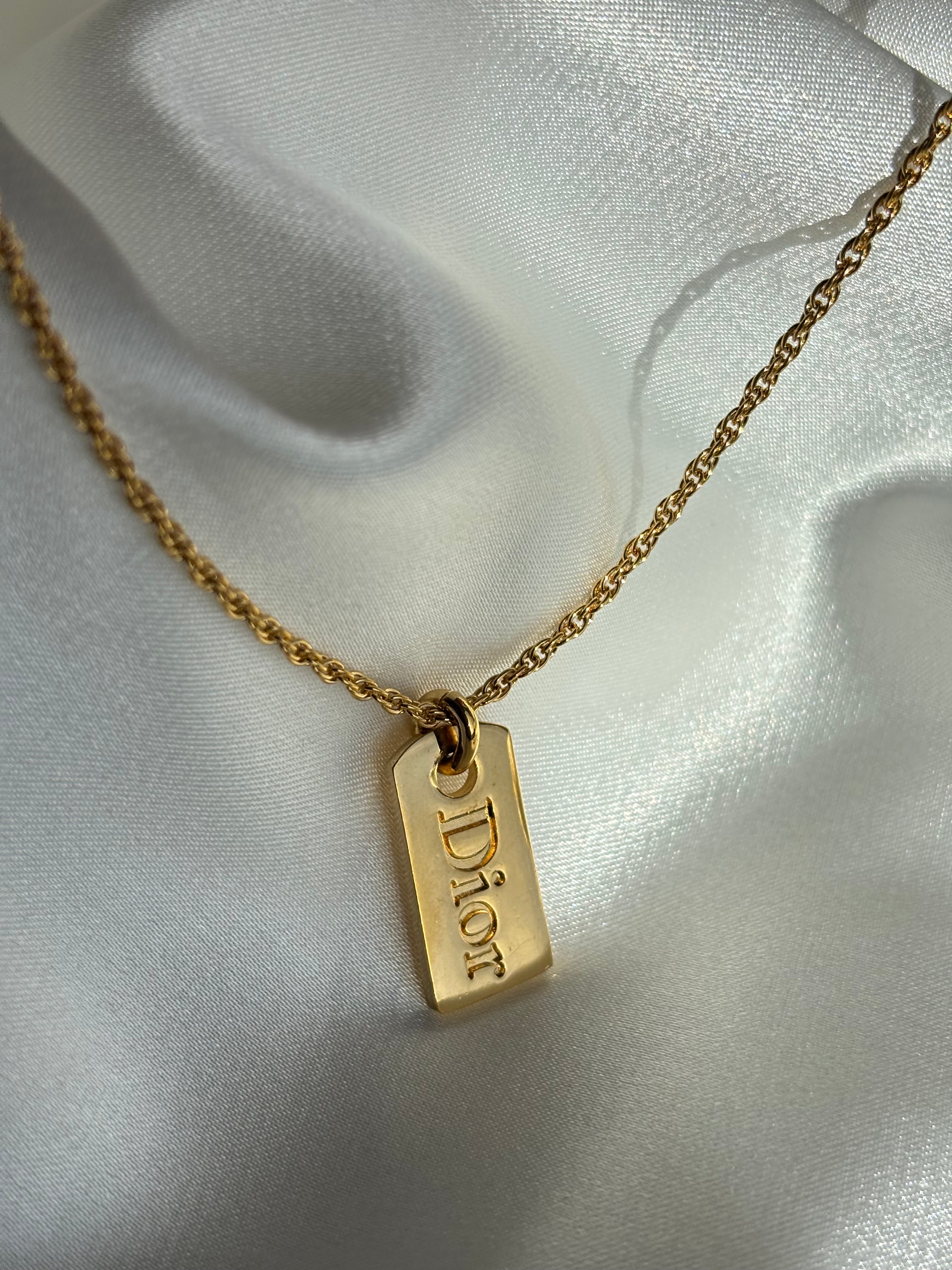 Dior Ketting Goud
