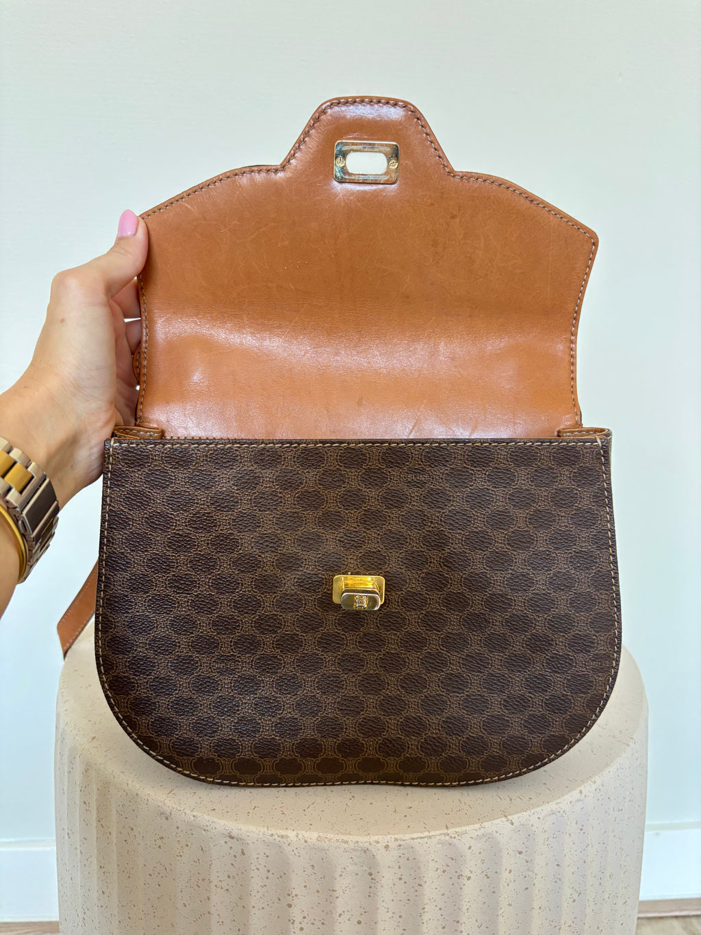 Celine Macadam Crossbody Bag
