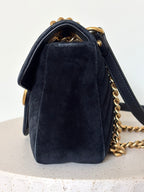 Gucci Velvet GG Marmont Medium
