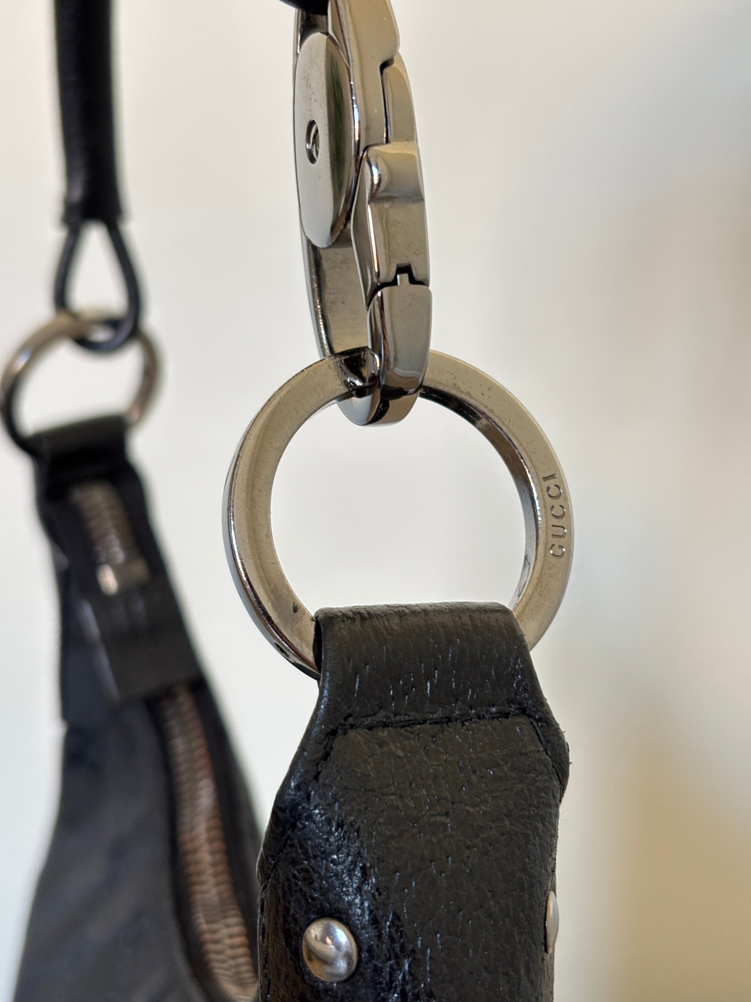 Gucci Canvas Lock Bag