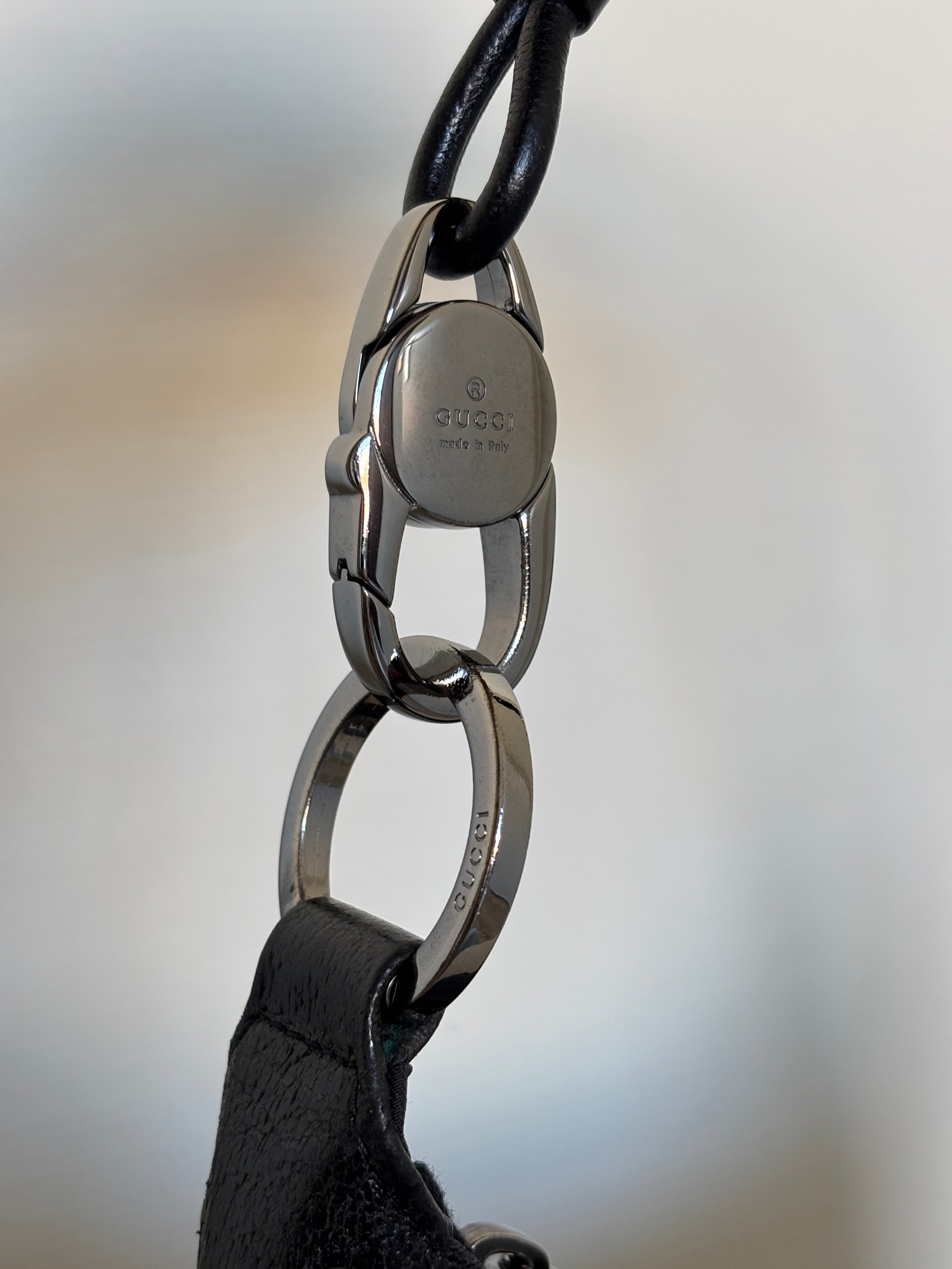 Gucci Canvas Lock Bag