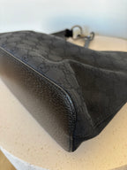 Gucci Canvas Lock Bag