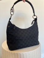 Gucci Canvas Lock Bag