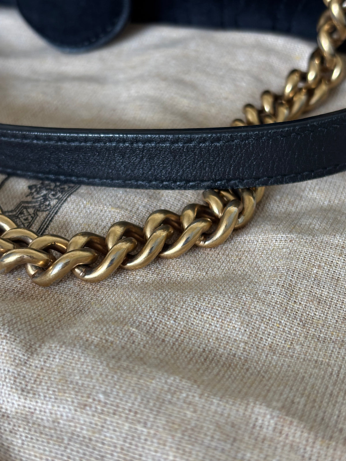 Gucci Velvet GG Marmont Medium