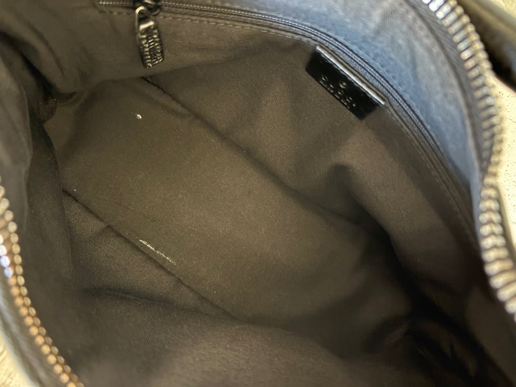 Gucci Canvas Lock Bag