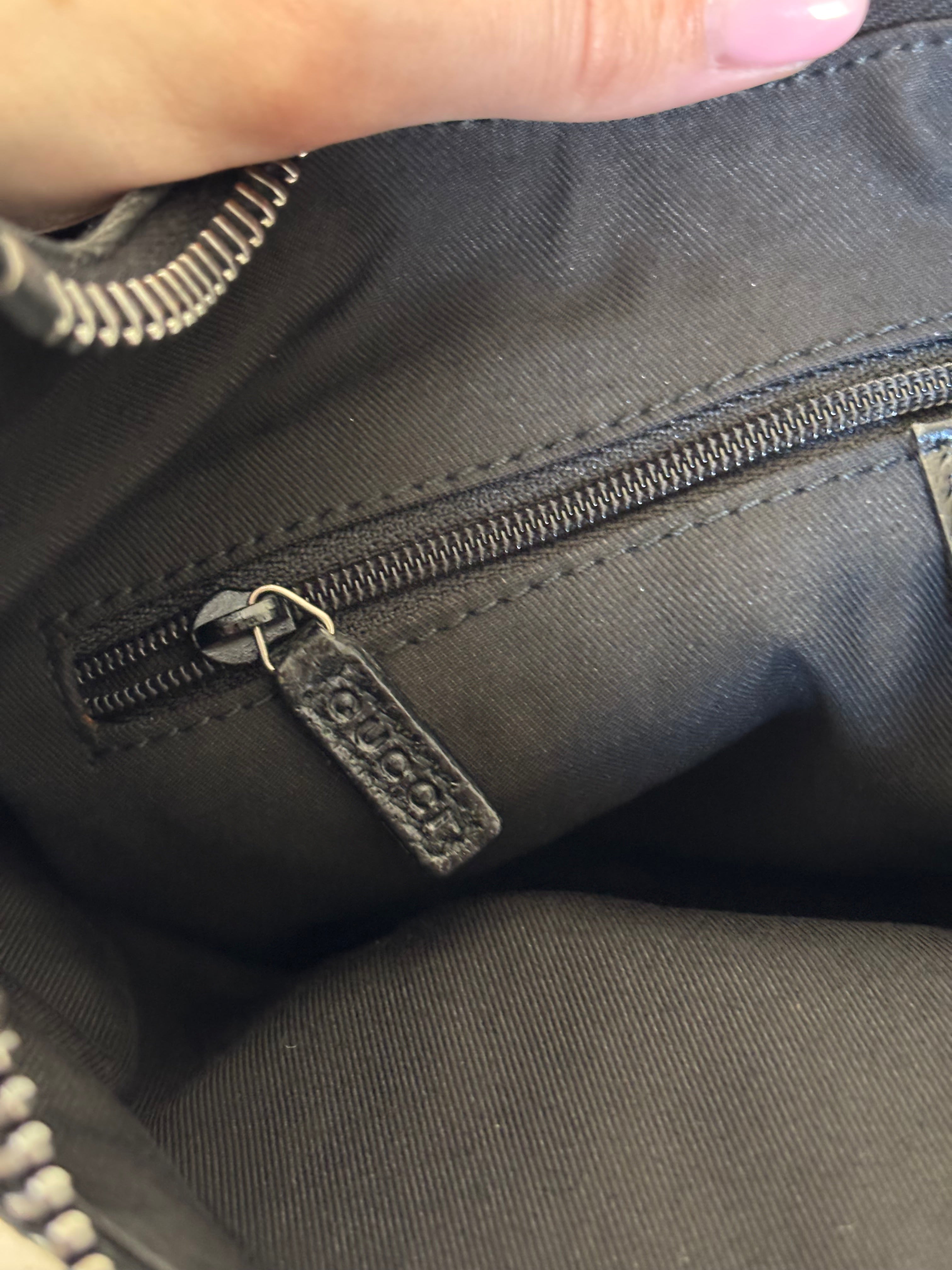 Gucci Canvas Lock Bag